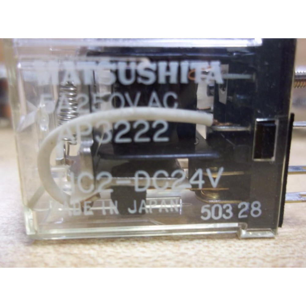 Matsushita AP3222 Relay HC2-DC24V - Used