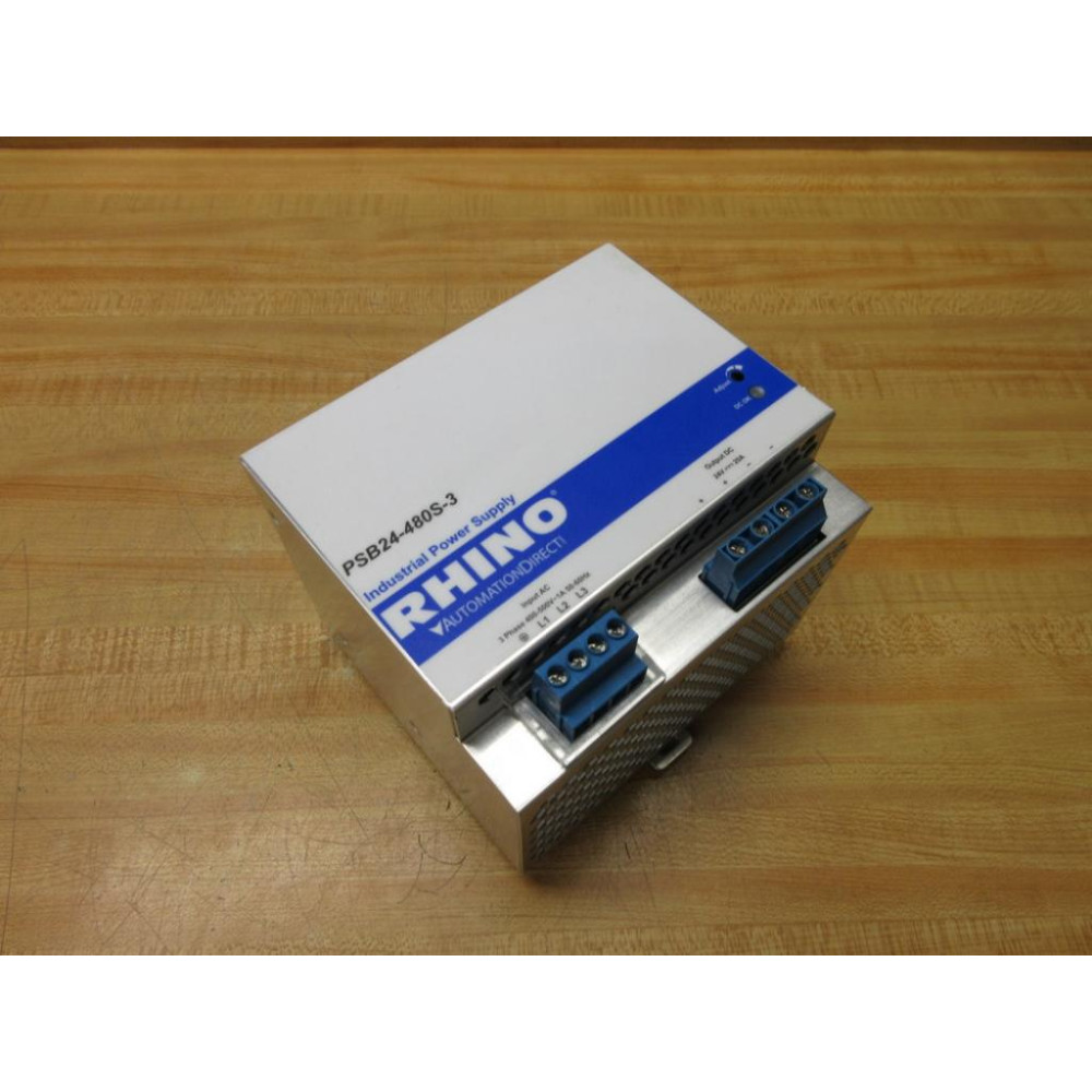 Rhino PSB24-480S-3 Industrial Power Supply PSB24480S3 - New No Box