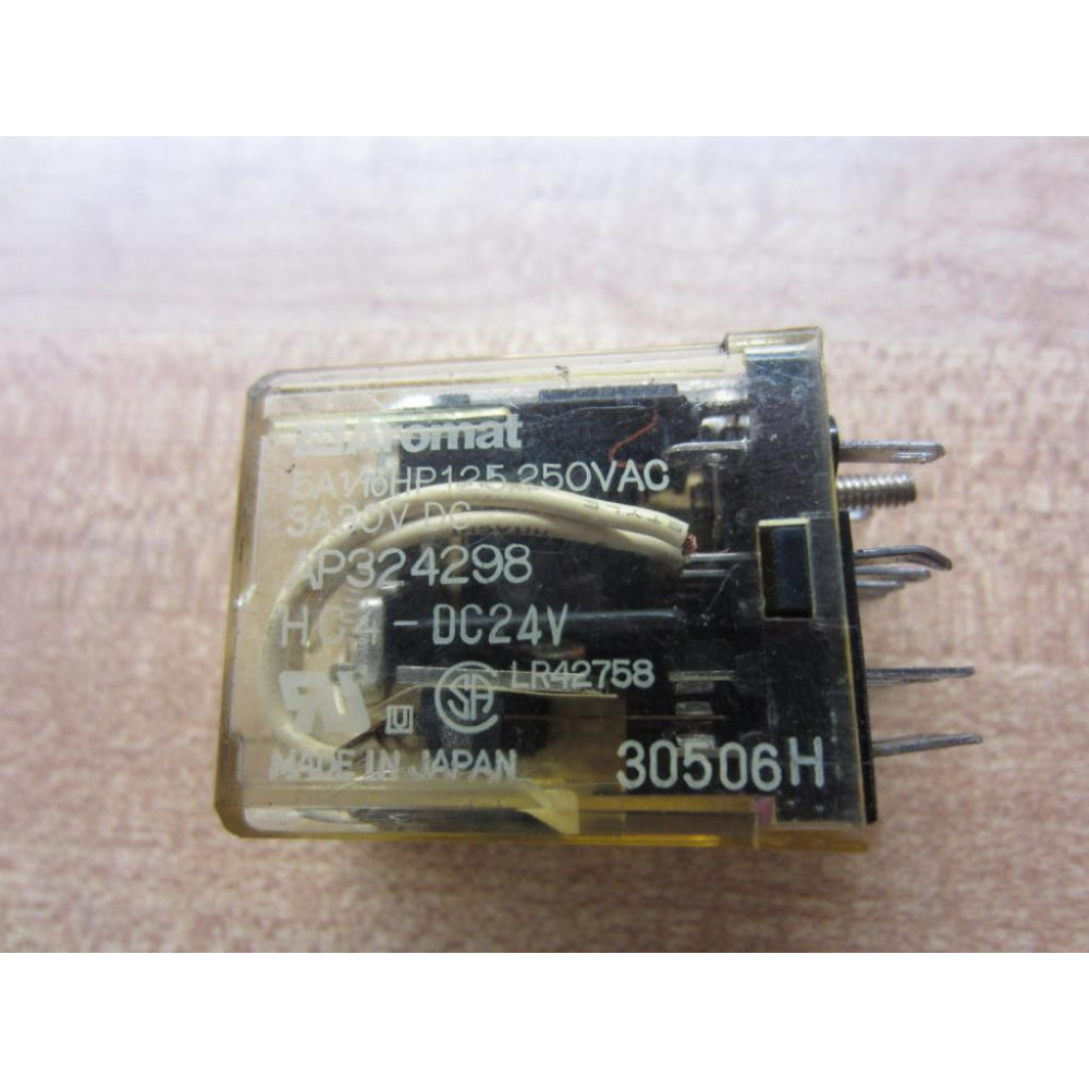 Aromat HC4-DC24V Matsushita Relay HC4DC24V AP324298 - Used