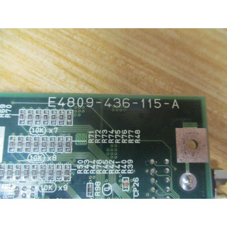 Okuma E4809-436-115-A FDC Card E4809436115A - Used