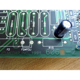 Medar 6063 Control Board 6063-2 606-2 - Used