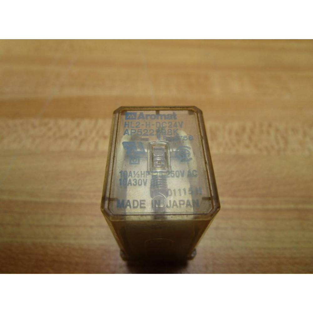 Matsushita Aromat HL2-H-DC24V Relay AP5222K - Used