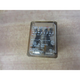 Potter & Brumfield KHU-17D12-24V DC Relay KHU17D1224VDC 5A - New No Box