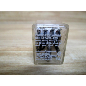 Potter & Brumfield KHU-17A11-120 Relay KHU-17A11-120V - New No Box
