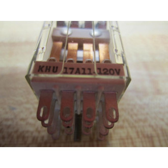 Potter & Brumfield KHU-17A11-120 Relay KHU-17A11-120V