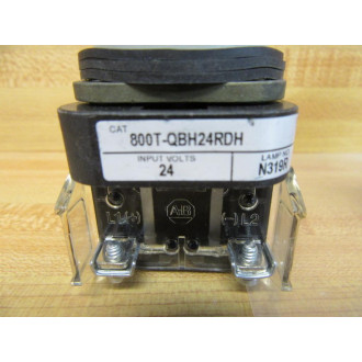 Allen Bradley 800T-QBH24RDH Push Button Switch - New No Box