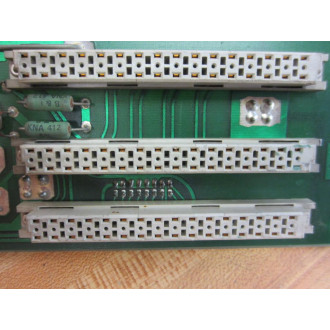 Sieb&Meyer 26-36-07-2 Power Supply BackPlane 2636072 2 Broken Latches - Used
