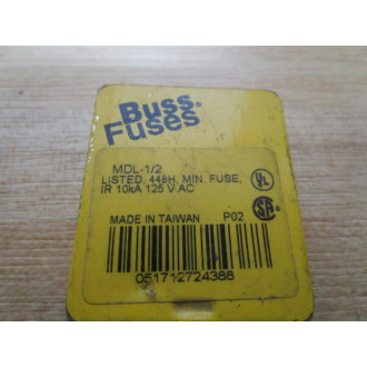 Buss MDL-12 Bussmann Fuse Cross Ref 4XH55 Wirewound (Pack of 10)