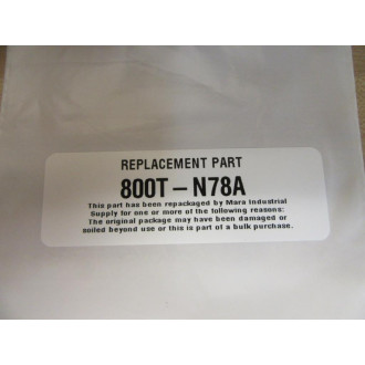 Allen Bradley 800T-N78A Amber LED Bulb 800TN78A