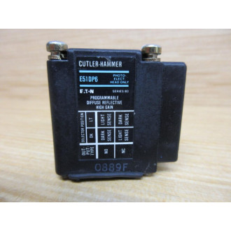 Cutler Hammer E51DP6 Photoelectric Head - Used