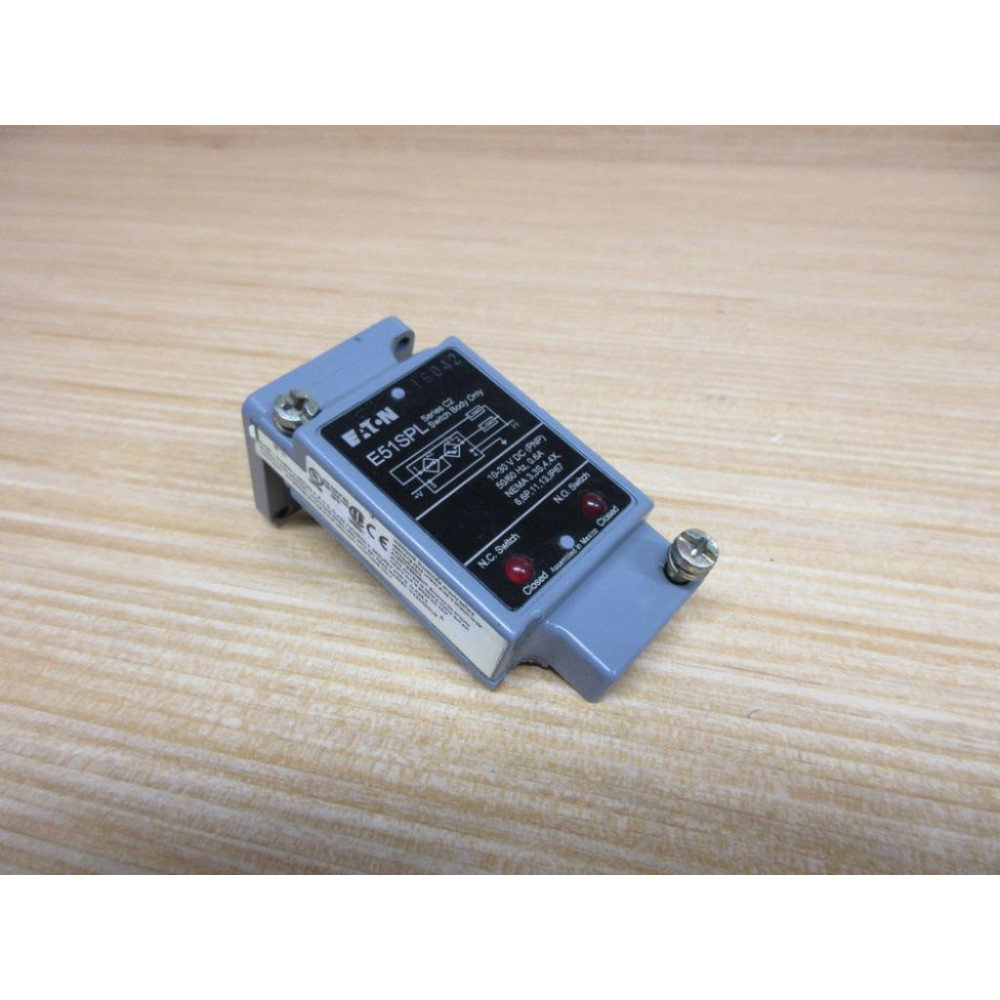 Cutler Hammer E51SPL Eaton Limit Switch Body Ser. C2 - Used