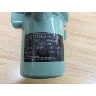 Lincoln 83667 Centro-Matic Ram Pump WO Glass Bowl - Refurbished