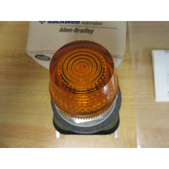 Allen Bradley 800T-QL10A Amber Pilot Light