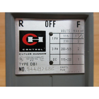 Cutler Hammer 9441H268C Eaton Drum Switch - New No Box