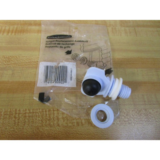 Rubbermaid L7-0580-P0-91 White Replacement Tap L7-0580-P0-91