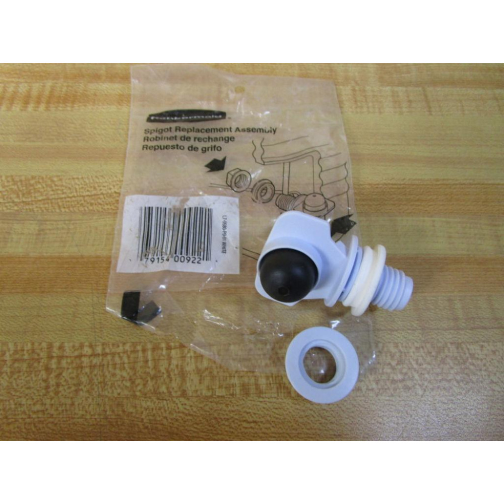 Rubbermaid L7-0580-P0-91 White Replacement Tap L7-0580-P0-91