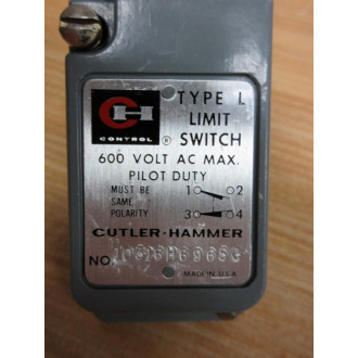 Cutler Hammer 10316H6965C Limit Switch - New No Box