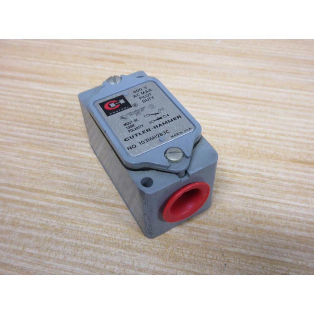 Cutler Hammer 10316H283C Eaton Limit Switch WO Operating Head - New No Box