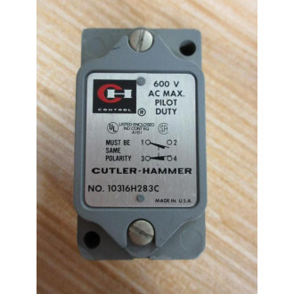 Cutler Hammer 10316H283C Eaton Limit Switch WO Operating Head - New No Box