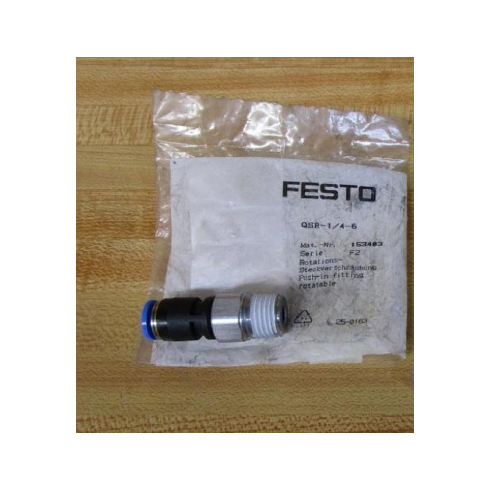 Festo QSR-14-6 Push-In Fitting 153403