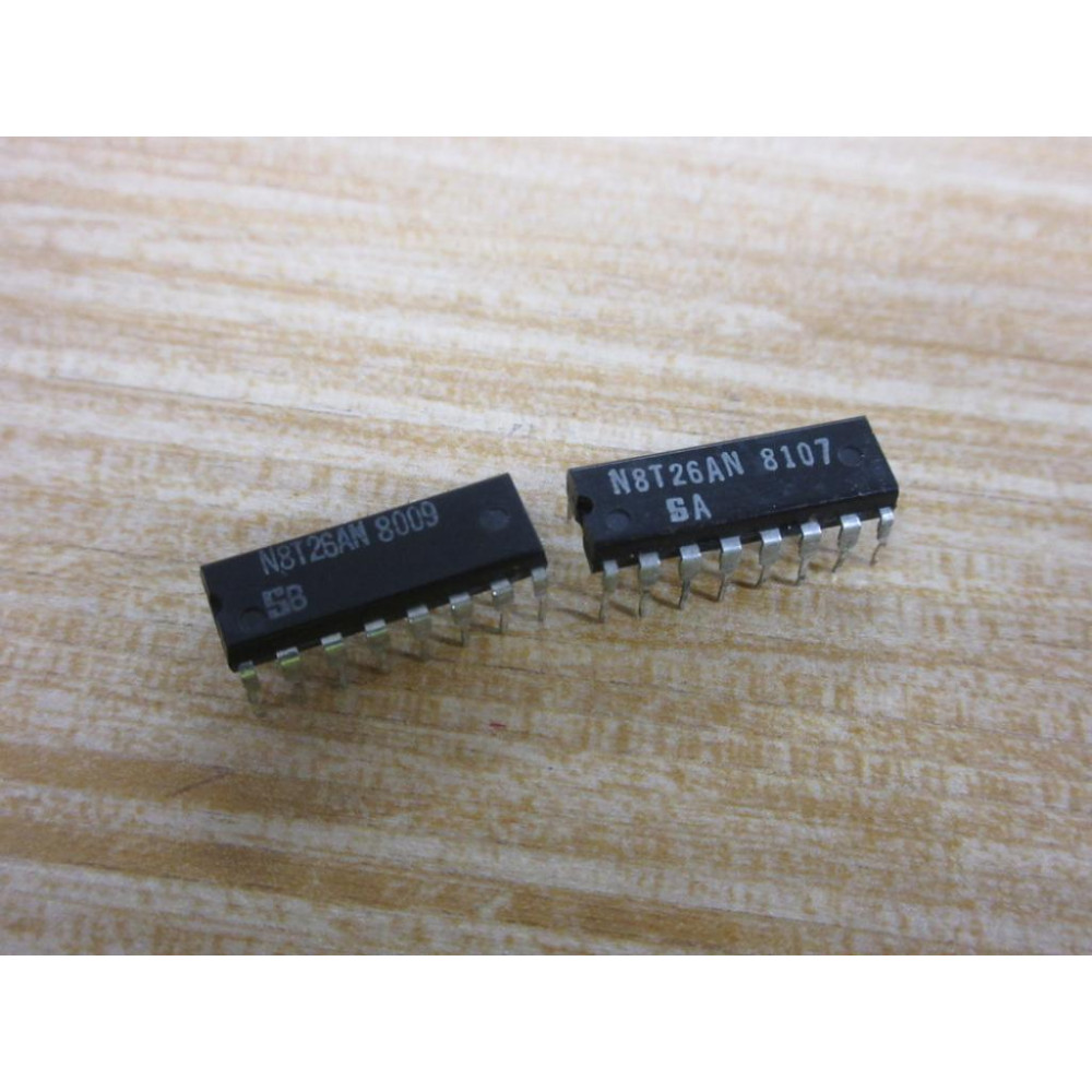 Signetics N8T26AN Integrated Circuit (Pack of 2) - New No Box