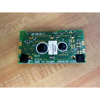 EDT 20-20126-2 LCD Display Module 20201262 ED162EFYMY - Used