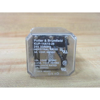 Potter & Brumfield KUP-14A15-24 Relay KUP14A1524 (Pack of 3) - New No Box