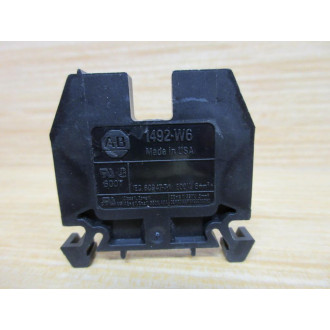 Allen Bradley 1492-W6 Terminal Block 1492-W6BL, Black (Pack of 34) - New No Box