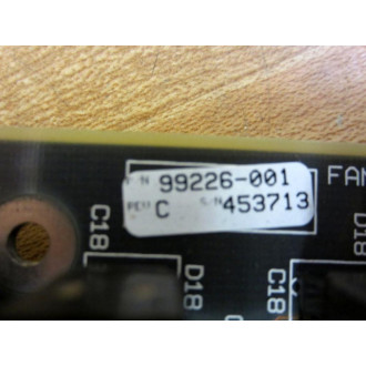 Xycom 99226-001 7-Slot Backplane Board 99226001 Rev.C - Used