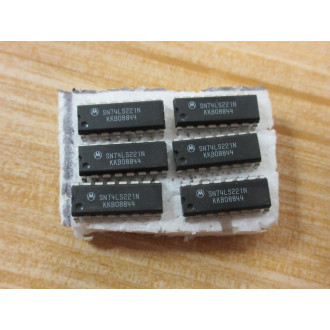 Motorola SN74LS221N Integrated Circuit (Pack of 6) - New No Box