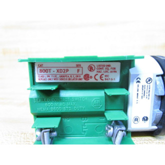 Allen Bradley 800H-JR5KC1PSXX Selector Switch 800T-XAP, 800T-XD2P - New No Box