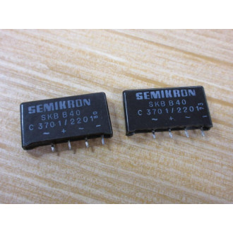 Semikron SKBB40 Transistor (Pack of 2) - New No Box