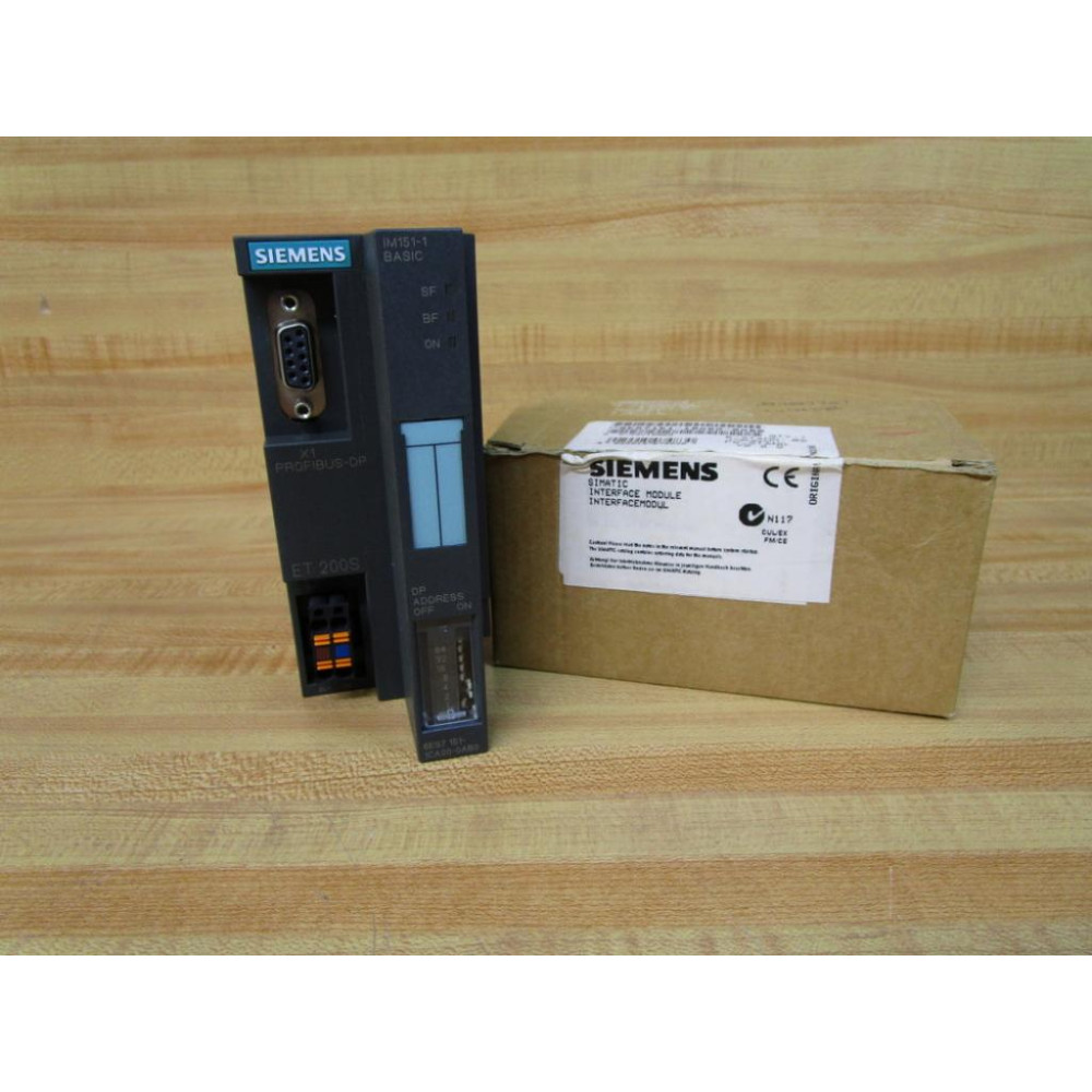 Siemens 6ES7151-1BA02-0AB0 Interface Module 6ES71511BA020AB0
