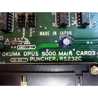 Okuma E4809-045-038-A Opus 5000 Main Card 3 E4809045038A - Used