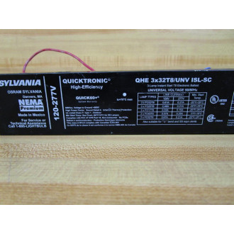 Sylvania QHE 3x32T8UNV ISL-SC Osram Electronic Ballast (Pack of 2) - Used