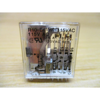 Potter & Brumfield R10-E1-Y4-115VAC Relay R10E1Y4115VAC - New No Box