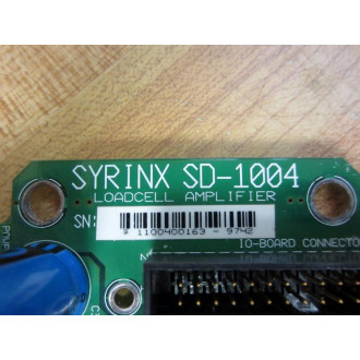 Syrinx SD-1004 Loadcell Amplifier Board SD1004 - Used