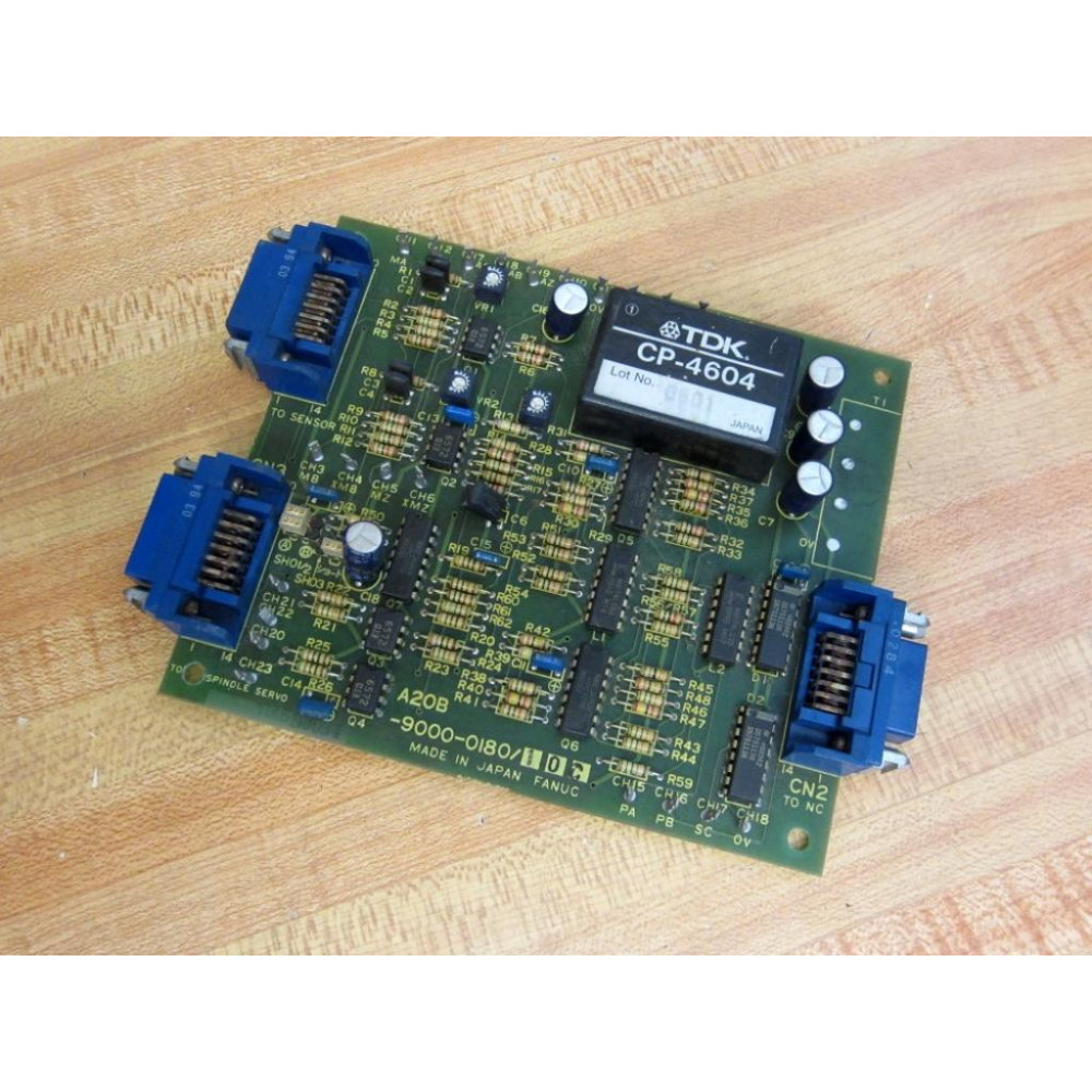 Fanuc A20B-9000-0180 Converter PCB A20B-9000-018010C - Used