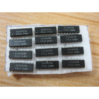 Philips ECG4029B ECG Integrated Circuit 4029B (Pack of 12) - New No Box