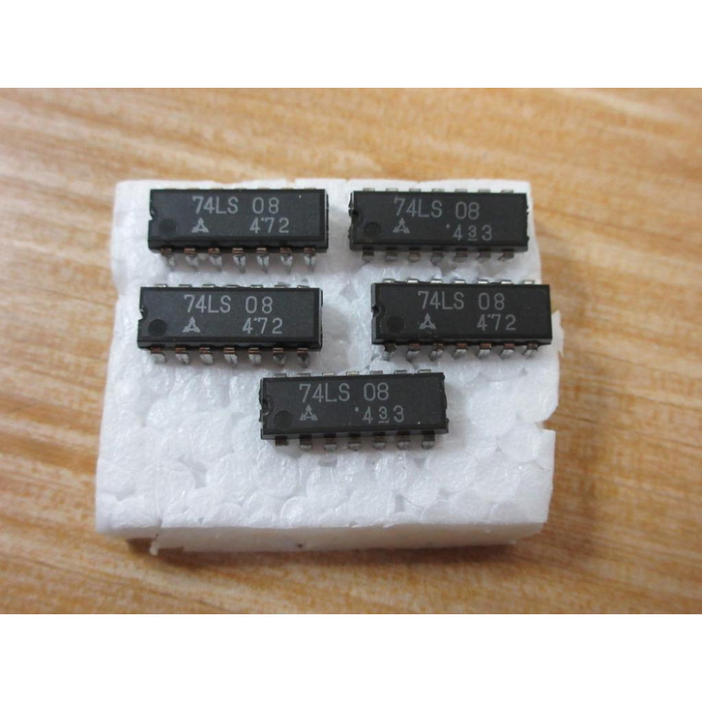Mitsubishi 74LS08 Integrated Circuit (Pack of 5) - New No Box