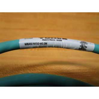 Turck WRJ45I FKFDD 441-2M Ethernet Cordset U-77157