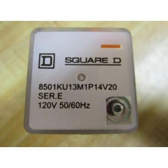 Square D 8501KU13M1P14V20 Relay Series E