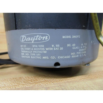 Dayton 3M392 Motor 7151-2485 - Refurbished