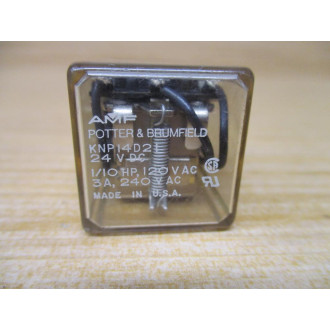 Potter & Brumfield KNP14D2-24VDC Relay KNP14D2 - New No Box