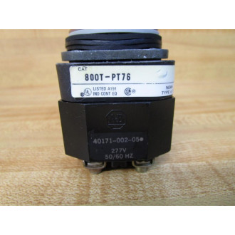 Allen Bradley 800T-PT76W Button W40171-002-05, W800T-XA - Refurbished
