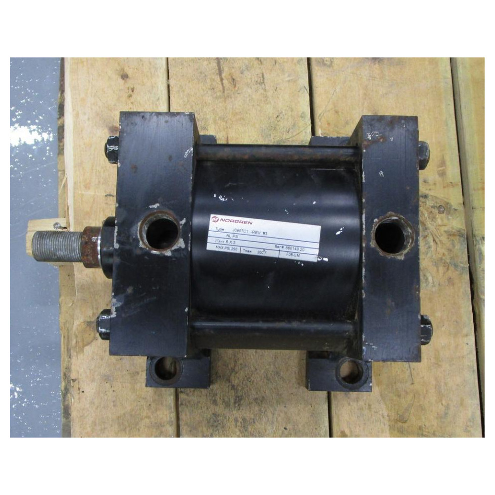 Norgren J0957C1 Cylinder AL PS 6X3 Tested - Used