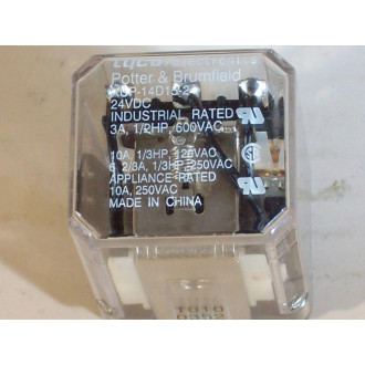 Potter & Brumfield KUP-14D15-24V DC Relay KUP-14D15-24VDC - New No Box