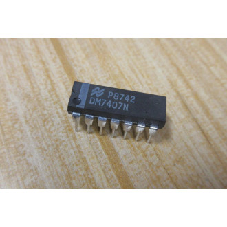 National Semiconductor DM7407N Integrated Circuit (Pack of 6) - New No Box