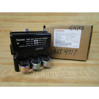 Furnas 948EA31BNB Solid State Overload Relay 948EA31B WOut Knob