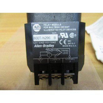Allen Bradley 800T-PDT16W Pilot Light 800TPDT16